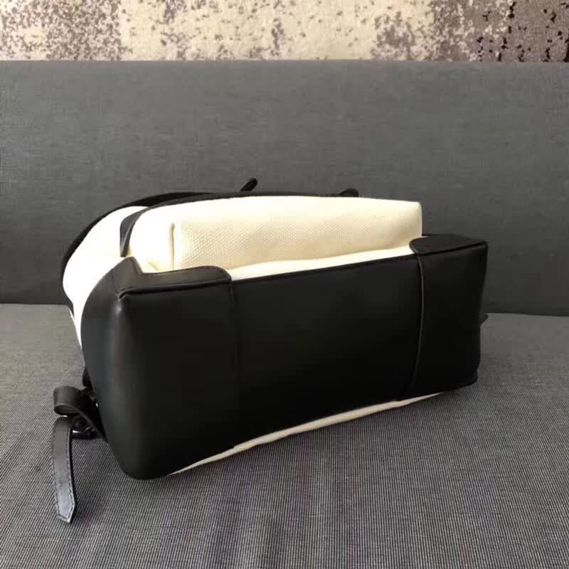 BALENCIAG巴黎世家 Le Dix Money 帆布配牛皮 小號雙肩包  BL1781